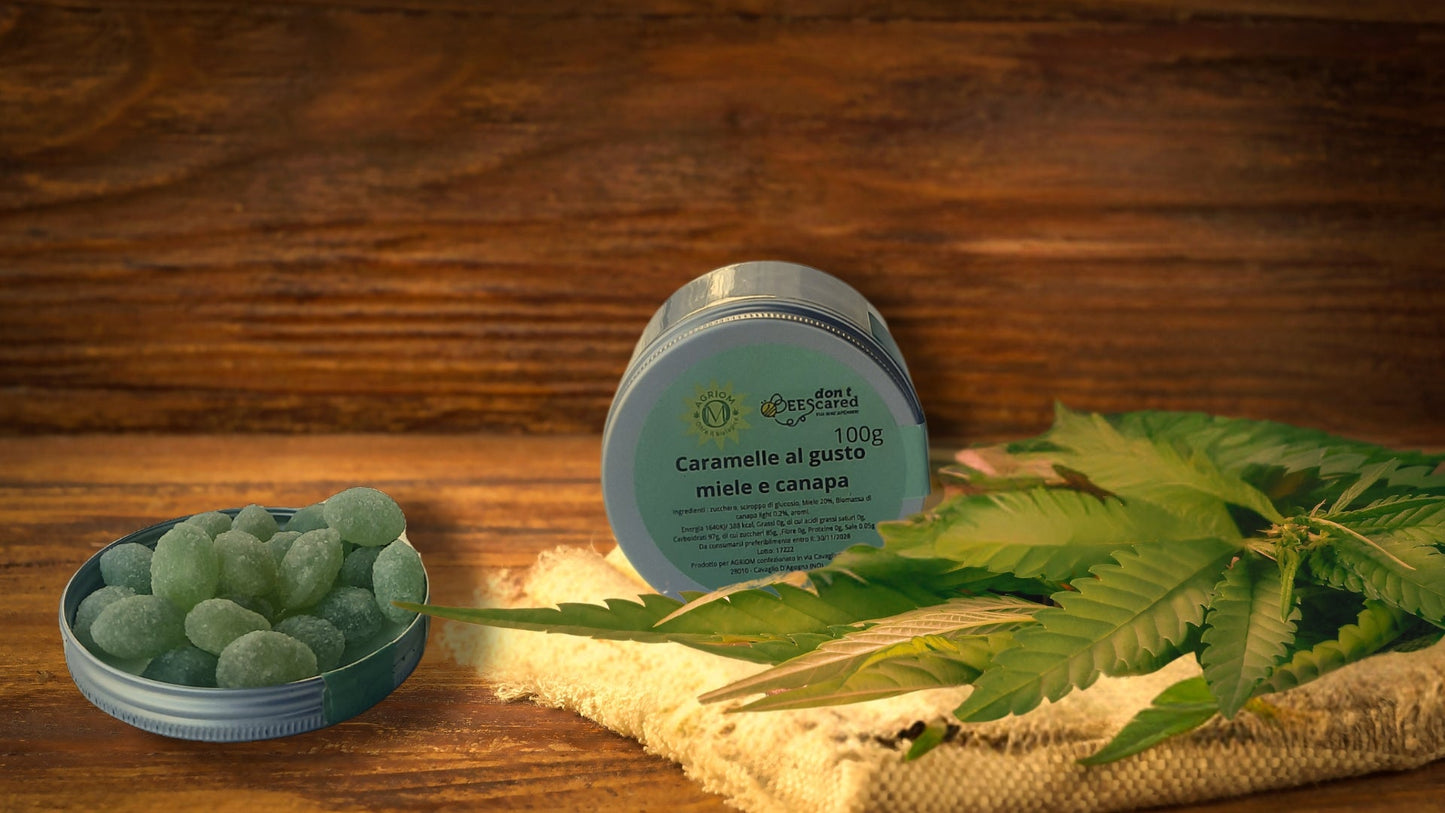 Caramelle alla Canapa e MieleAlimentariAgriOM